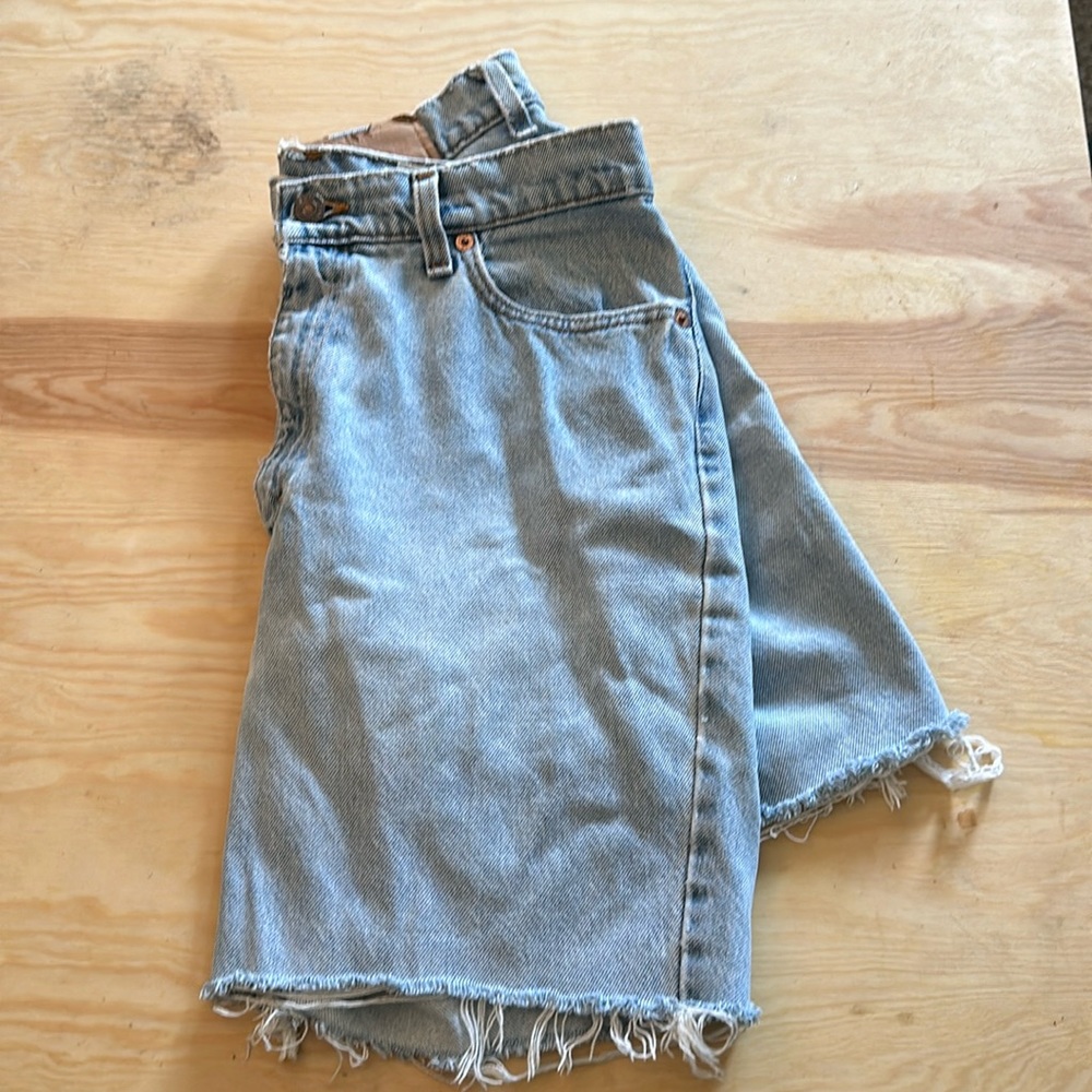 Levi’s Cutoff Denim Shorts